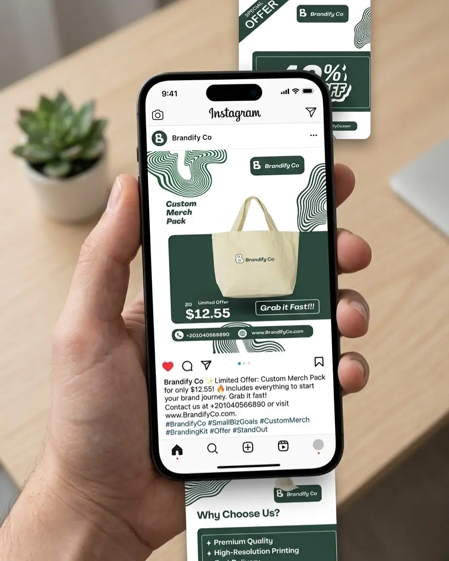 تصميم بوستات سوشيال ميديا احترافية