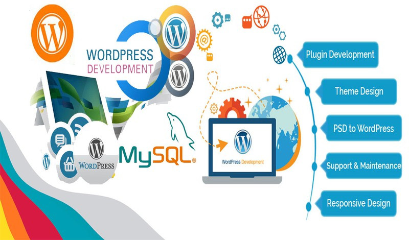 عمل موقع كامل ووردبريس احترافي