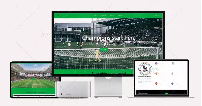 تصميم صفحه هبوط Landing Page بتصميمات عصريه Responsive