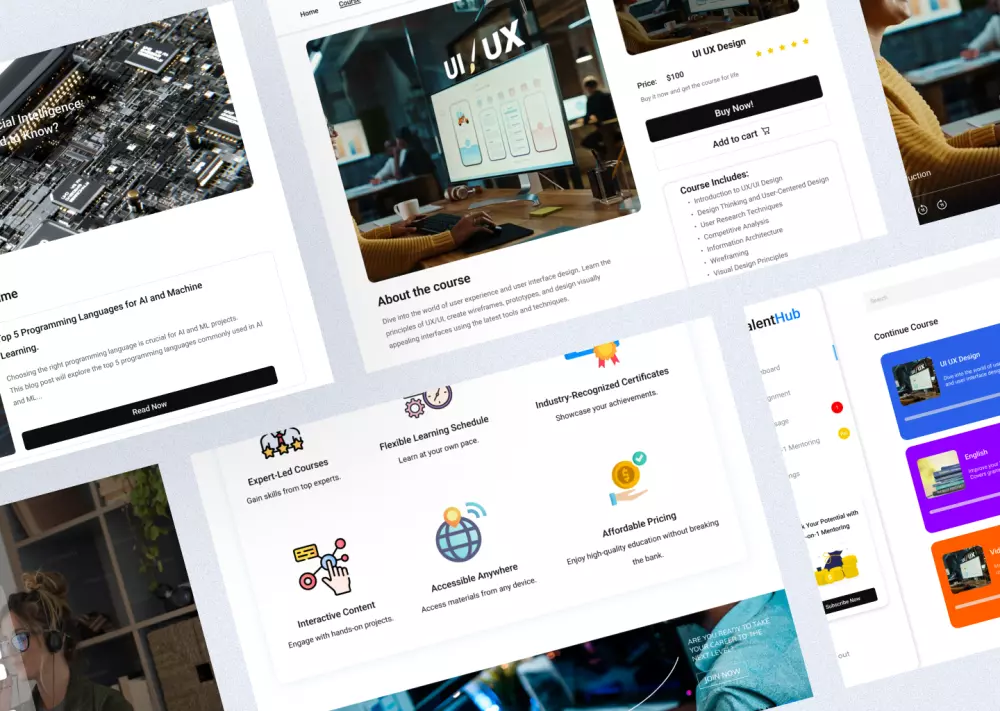 تصميم صفحة هبوط احترافية