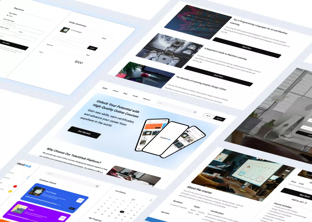 تصميم صفحة هبوط احترافية