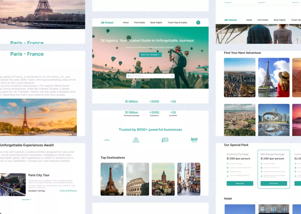 تصميم صفحة هبوط احترافية