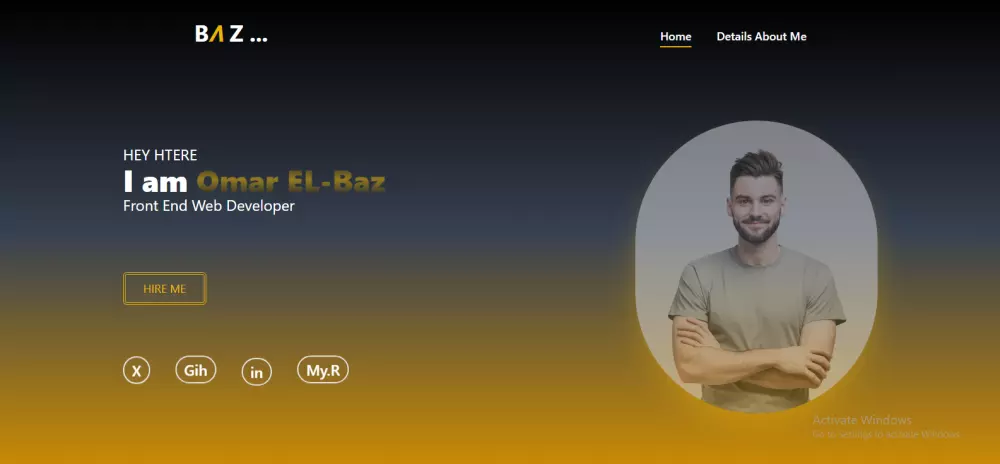 انشاء مواقع ويب باستخدام  HTML, CSS, JavaScript, React, Tailwind CSS