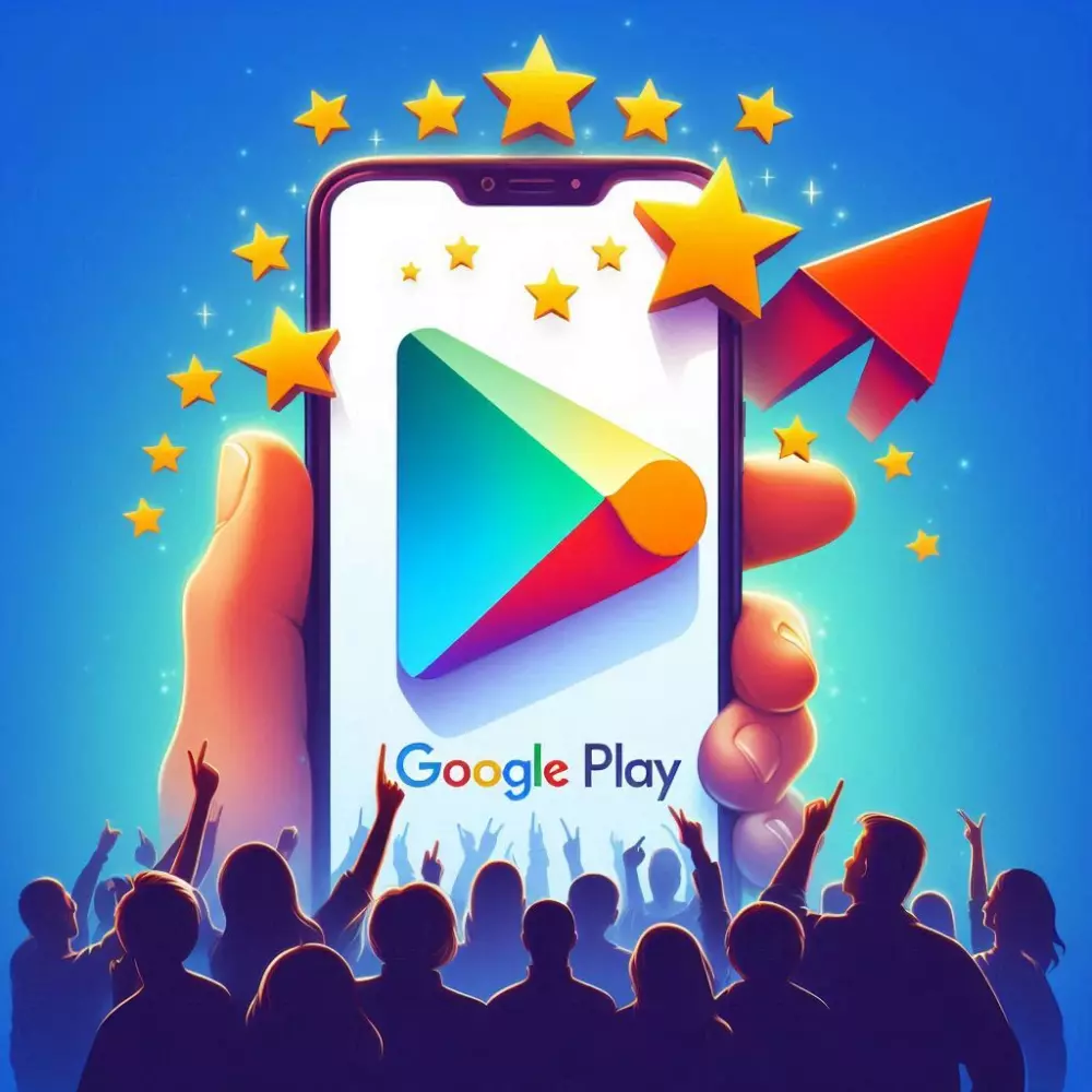 🌟زيادة تقييمات جوجل بلاي احترافية ترفع  شعبية تطبيقك وتزيد تنزيلاته! 🌟