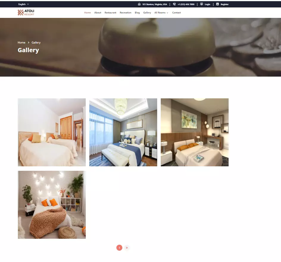 نظام لادارة فنادق- حجز غرف فنادق
