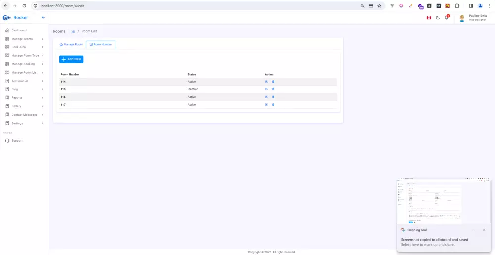 نظام لادارة فنادق- حجز غرف فنادق