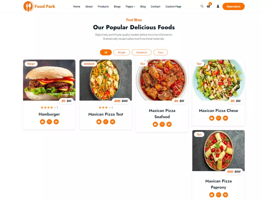 تطبيق وموقع تجارة الكترونية للمطاعم وطلب المأكولات