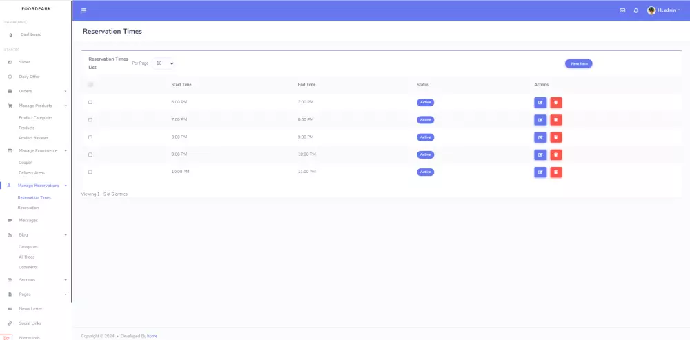 تطبيق وموقع تجارة الكترونية للمطاعم وطلب المأكولات