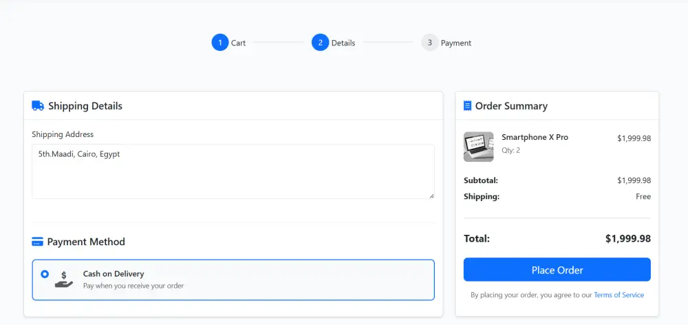 تطوير متجر إلكتروني احترافي باستخدام Laravel لإدارة المنتجات