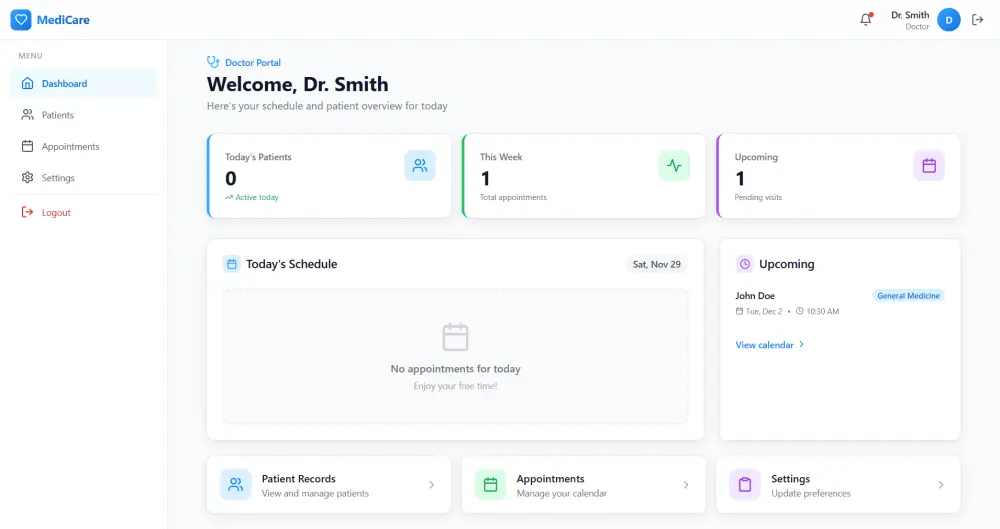 نظام إدارة العيادات والمراكز الطبية المتكامل (Clinic System)