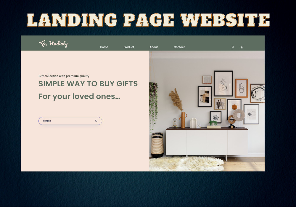 تصميم صفحة ويب بإستخدام Adobe XD أو Figma