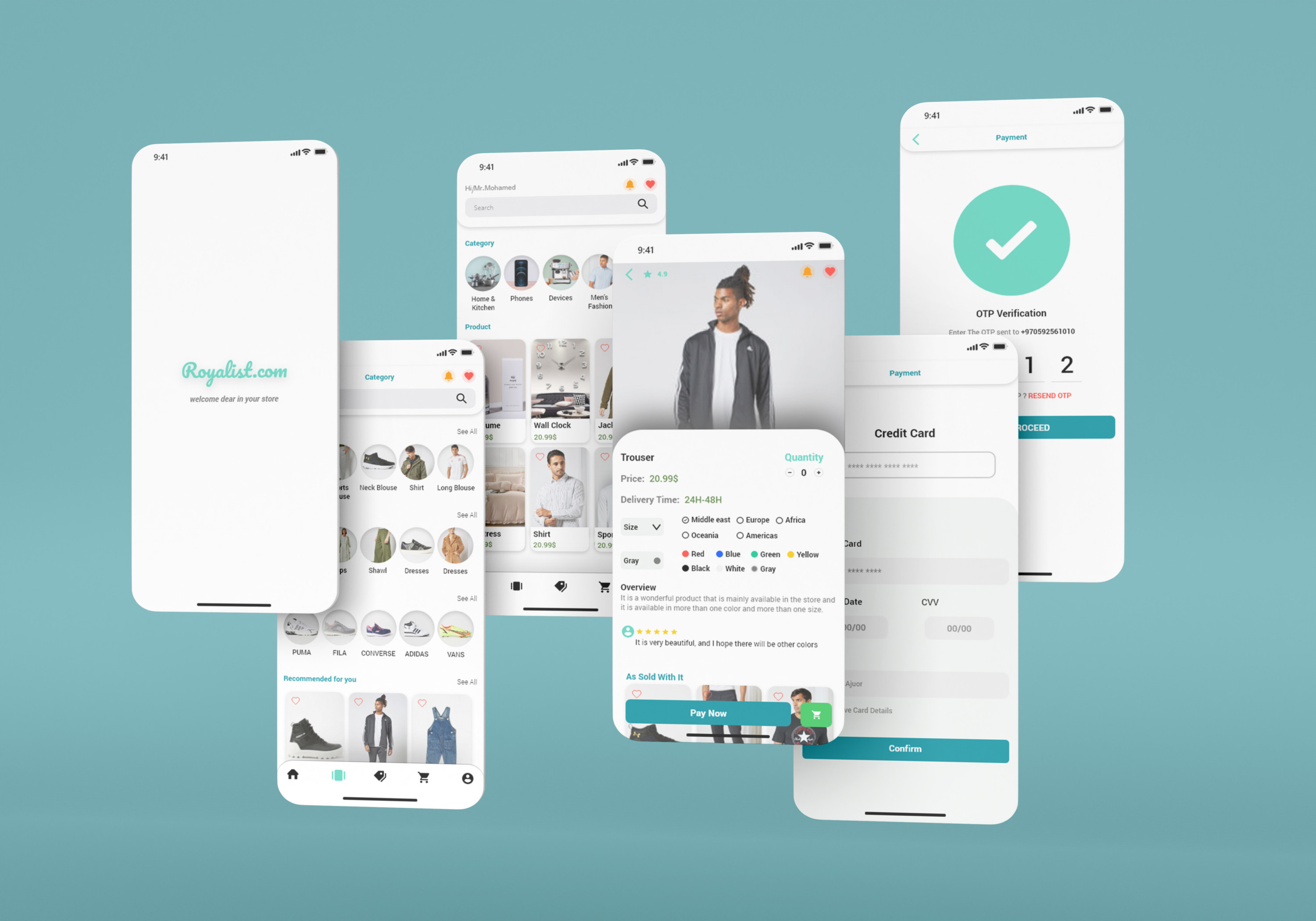 تصميم تطبيق ios بصورة احترافية وجودة عالية