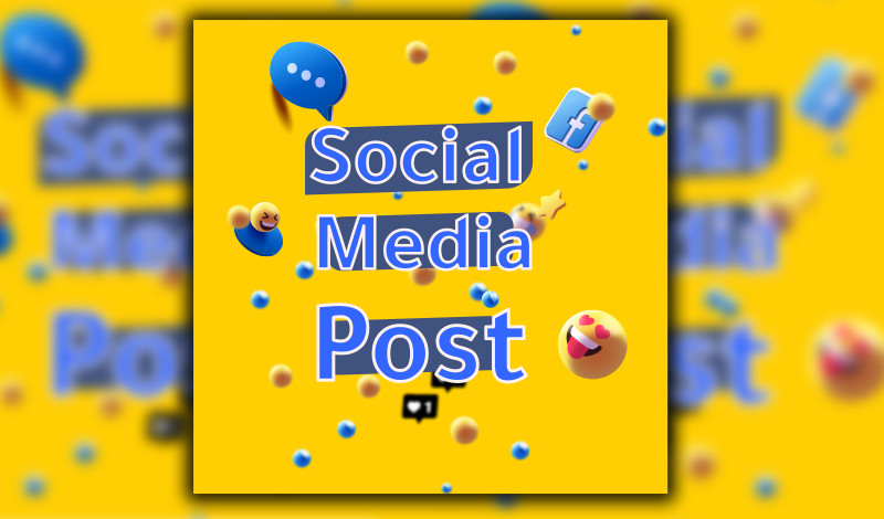 تصميم بوسترات سوشيال ميديا