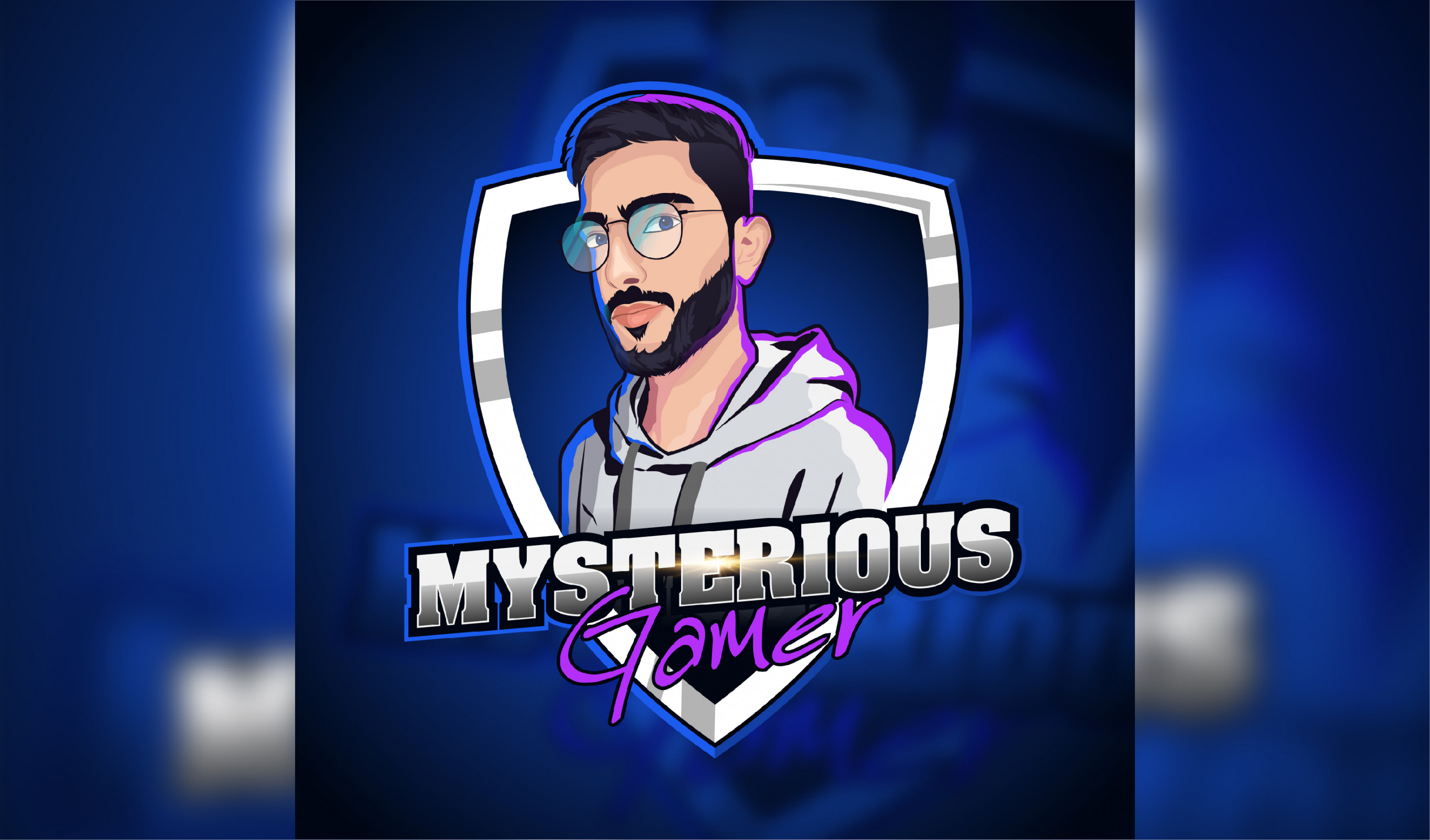 تصميم شعار يوتيوب Esport Gamer