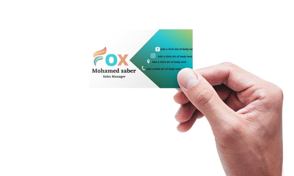 تصميم بيزنس كارد