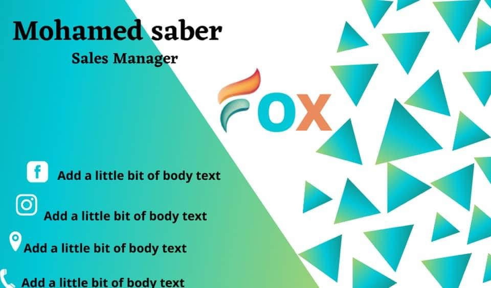 تصميم بيزنس كارد