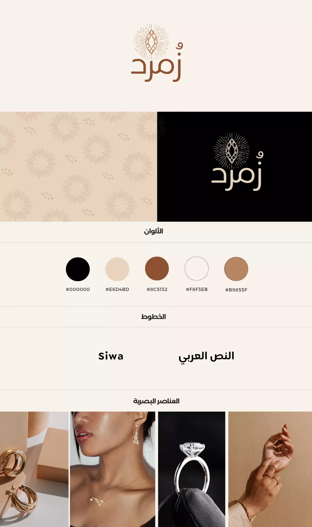 تصميم هويه بصريه احترافيه.