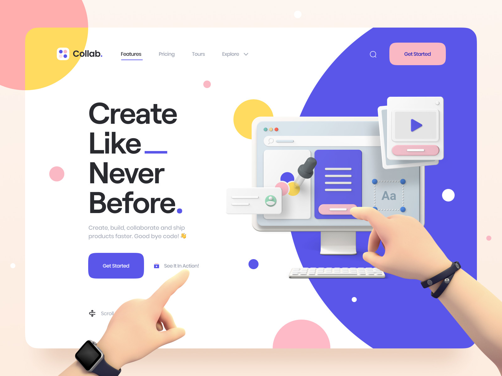 تصميم صفحة هبوط ( Landing page )