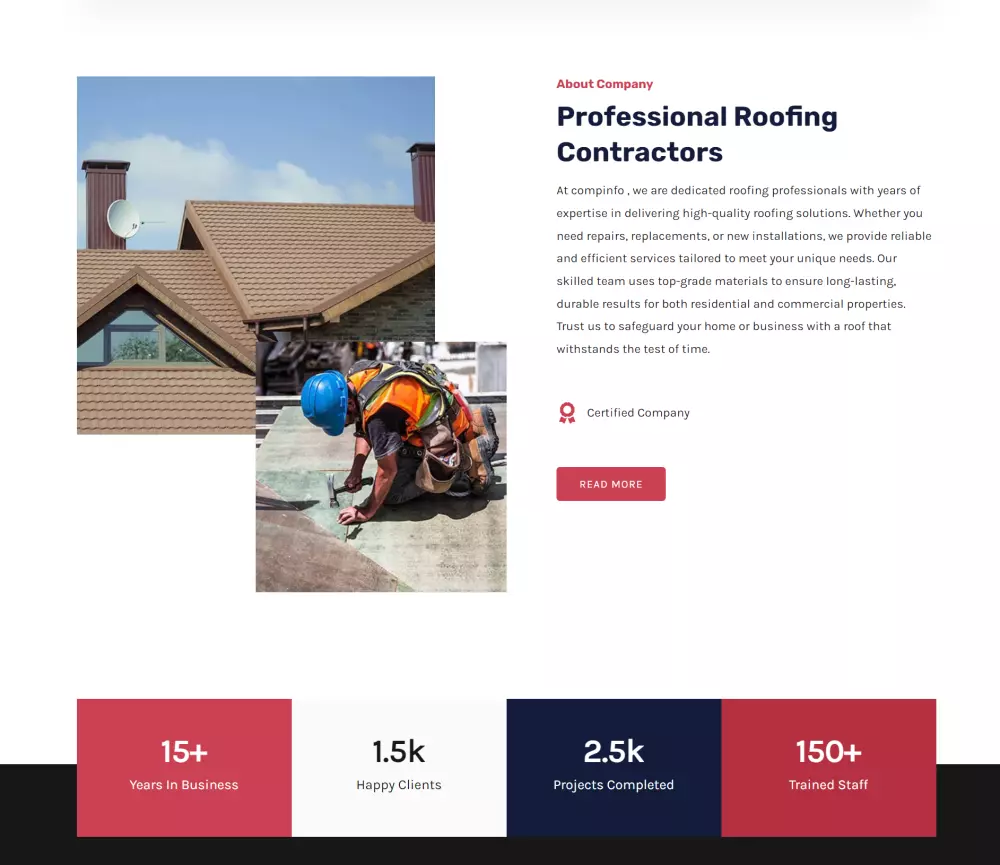 تصميم موقع تعريفي مميز للشركات والمؤسسات