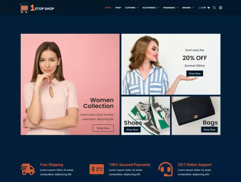 انشاء متجر إلكتروني على ووردبريس باستخدام WooCommerce