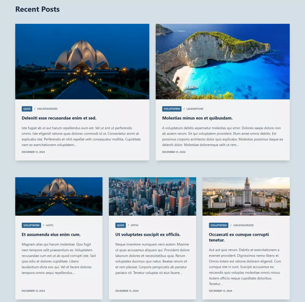 تصميم مدونة إلكترونية احترافية وجذابة