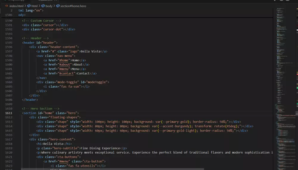 إنشاء صفحه هبوط ( Landing Page )