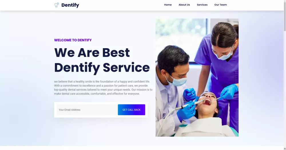 تصميم صفحه هبوط بدقه عاليه