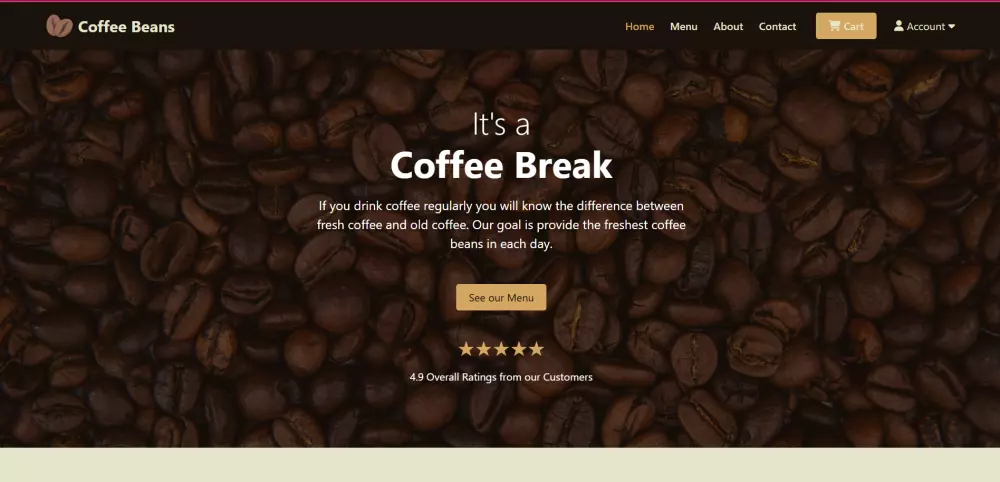 تصميم موقع الكتروني مميز