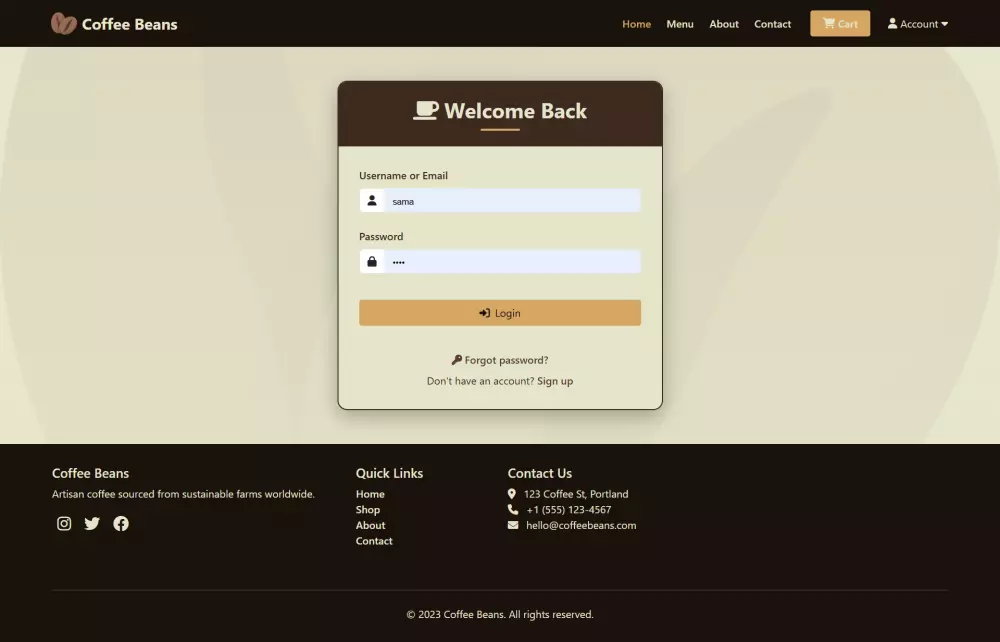 تصميم موقع الكتروني مميز