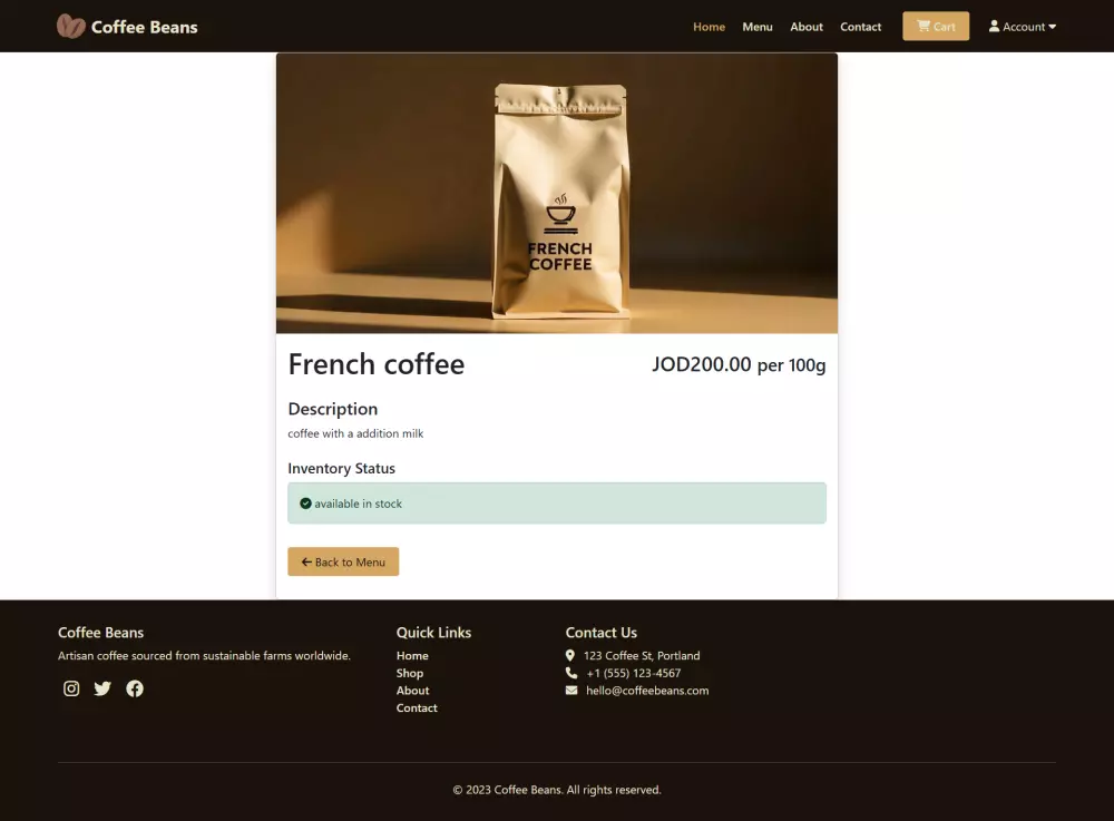 تصميم موقع الكتروني مميز