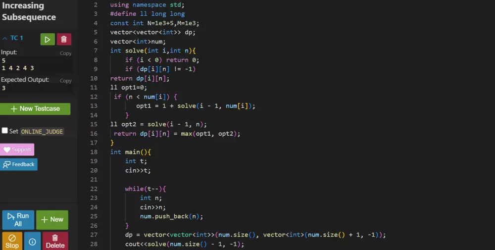 حل مسائل برمجية بإستخدام C#, C++, Java, Python