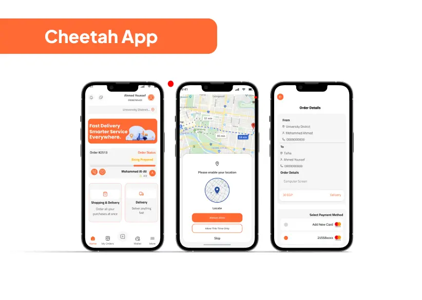 تصميم شاشات UI/UX احترافية (ويب أو موبايل)