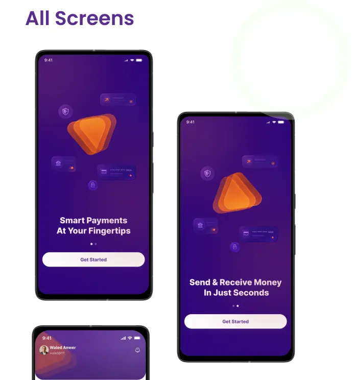 تصميم شاشات UI/UX احترافية (ويب أو موبايل)