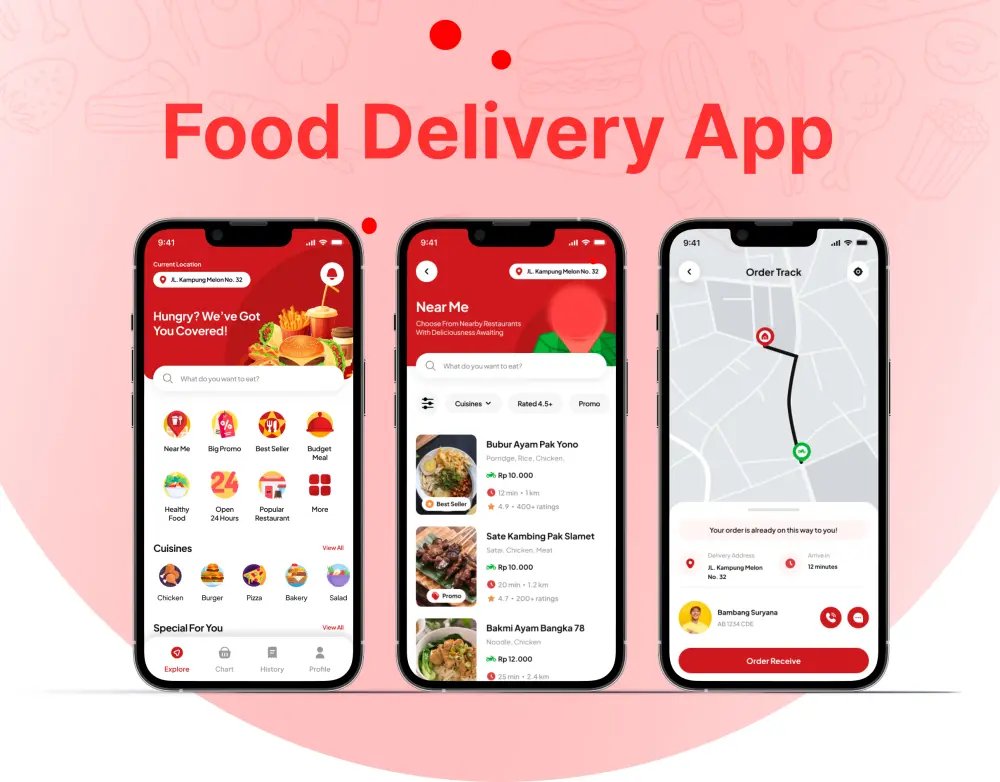 تصميم شاشات UI/UX احترافية (ويب أو موبايل)