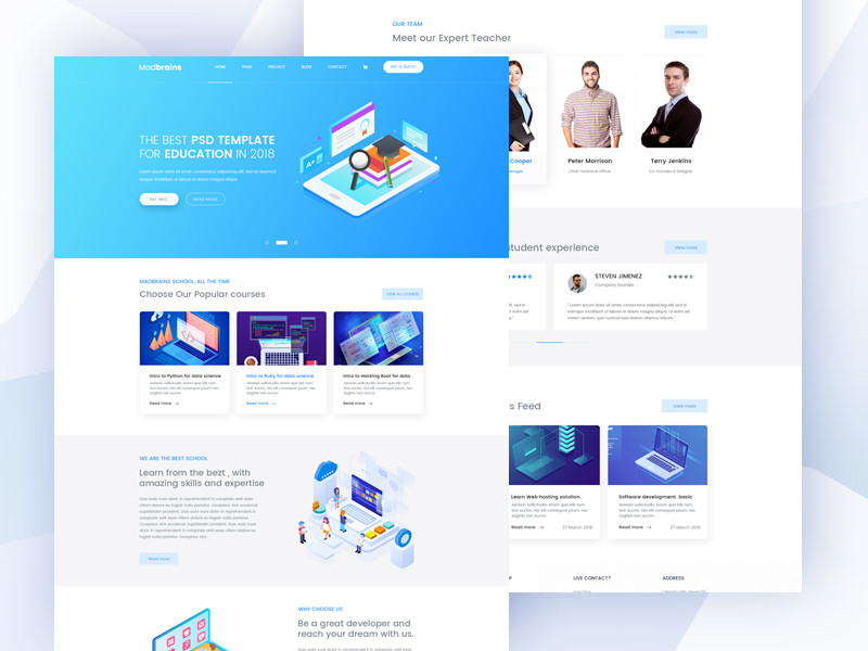 برمجه و تصميم موقعك الخاص