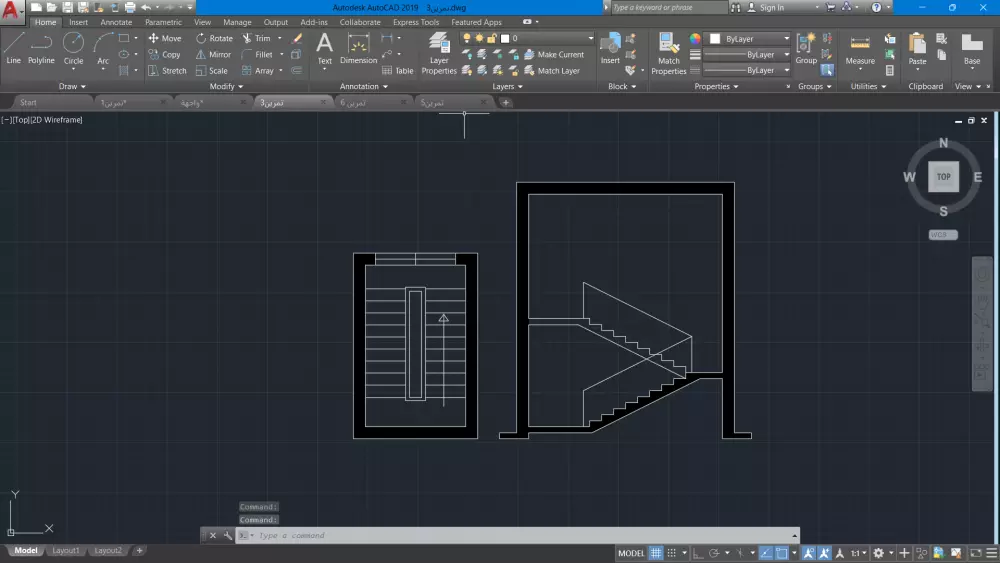 تعليم برنامج AutoCAD 2D