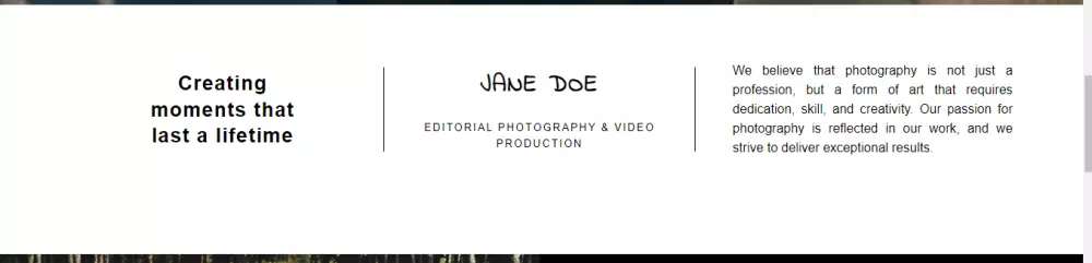 صفحة فوتغرافية جذابة ومتجاوبة مع جميع الاجهزة