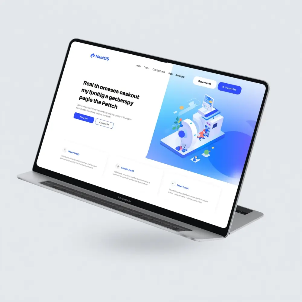 عمل موقع متكامل