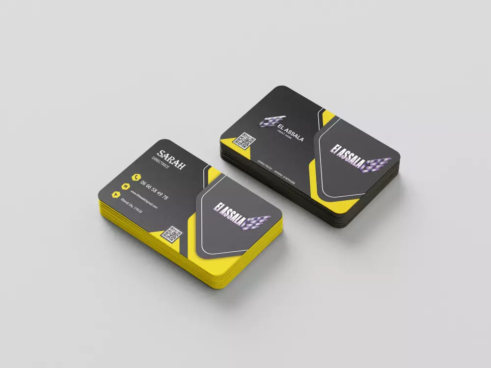 بطاقة عمل إحترافية