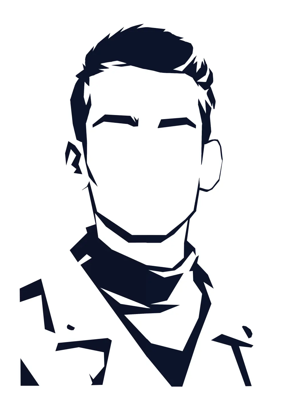 رسم الصور الشخصية باستايل الـ WPAP بنظام الجيومتريك