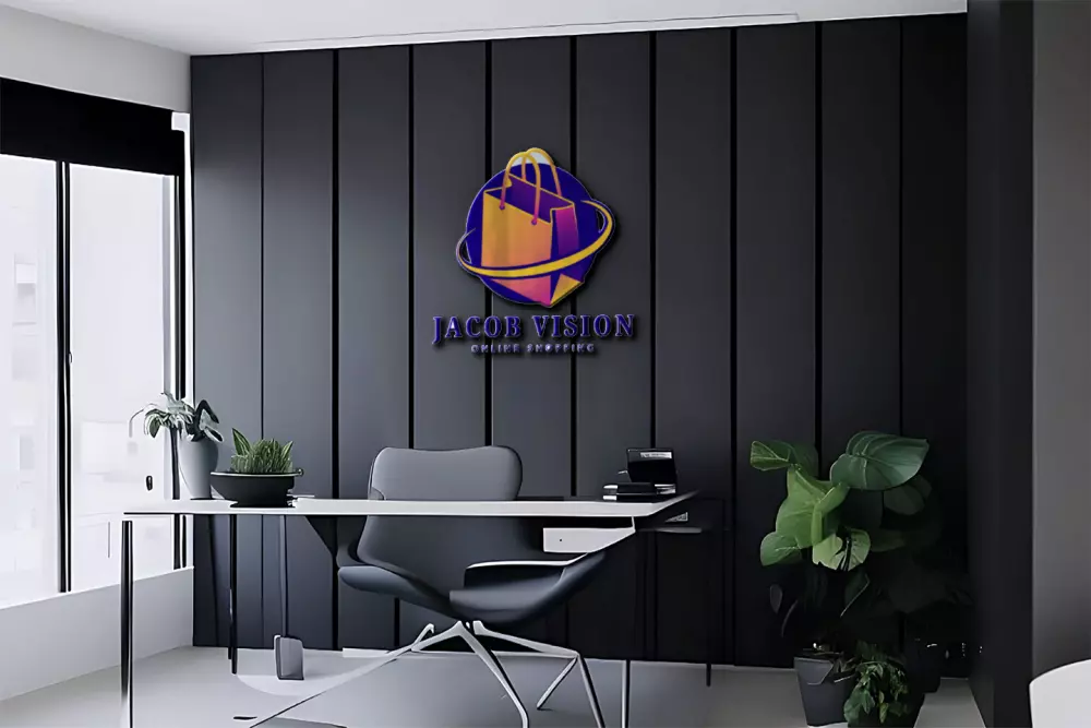 تصميم شعار بجودة عالية + موك أب احترافي لعرضه بشكل واقعي