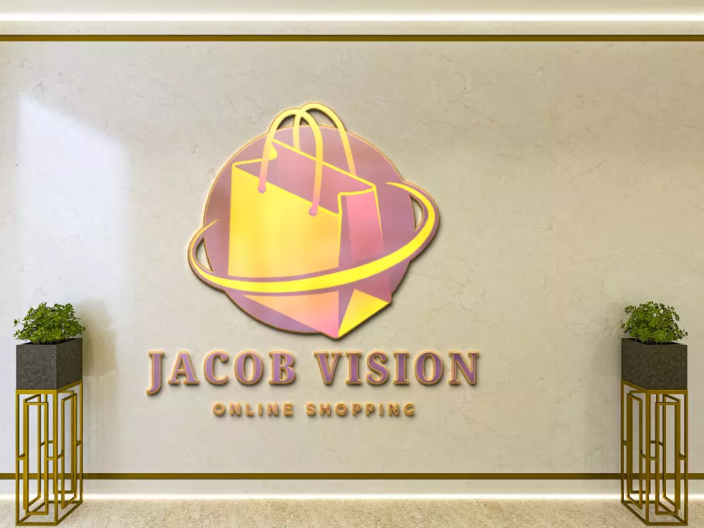 تصميم شعار بجودة عالية + موك أب احترافي لعرضه بشكل واقعي