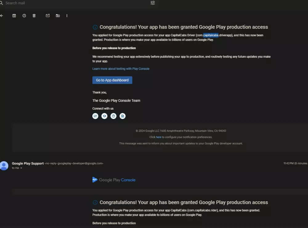 اختبار مغلق لتطبيقات Google Play وتفعيل إذن الإصدار