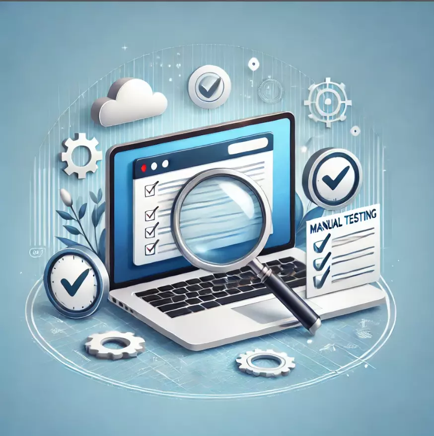 تقديم اختبار يدوي شامل للتطبيقات والمواقع لاكتشاف الأخطاء