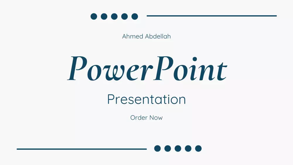 تصميم عروض تقديمية متميزة PowerPoint