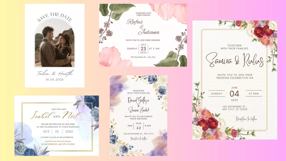 تصميم دعوة جذابة ومميزة لجميع المناسبات