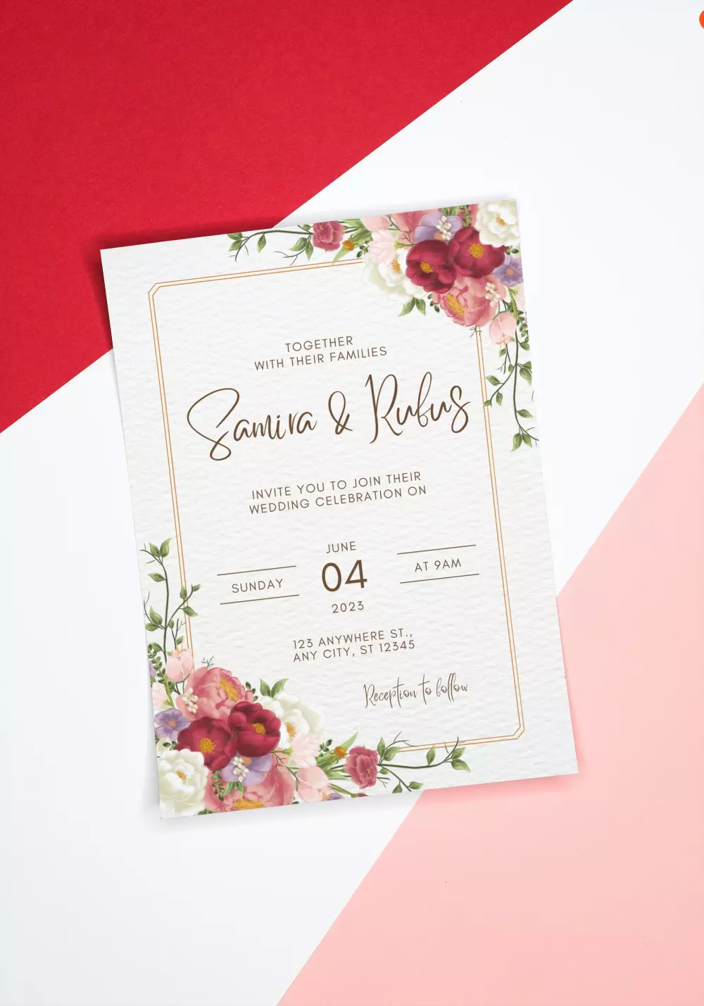 تصميم دعوة جذابة ومميزة لجميع المناسبات