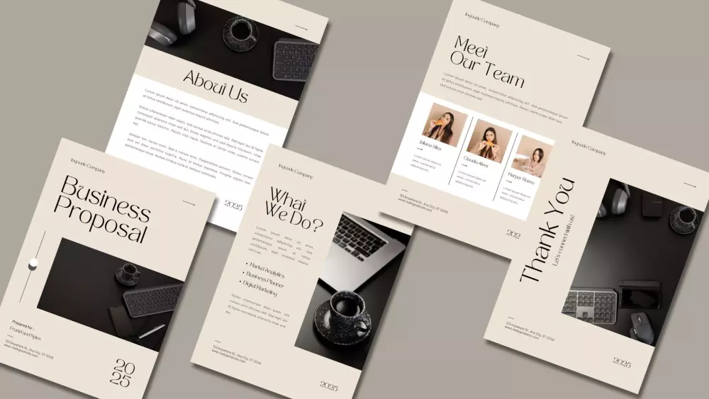 تصميم business proposal لعرض الاعمال بطريقة مميزة