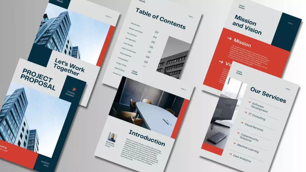 تصميم business proposal لعرض الاعمال بطريقة مميزة