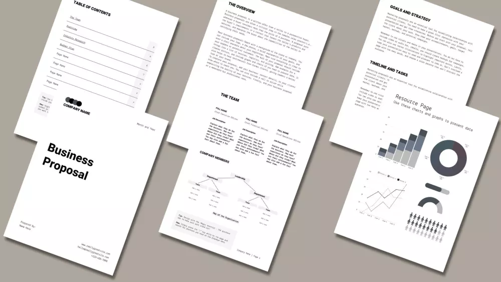 تصميم business proposal لعرض الاعمال بطريقة مميزة